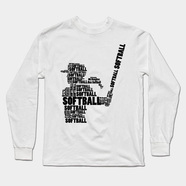 Love Softball For Fan Long Sleeve T-Shirt by macshoptee